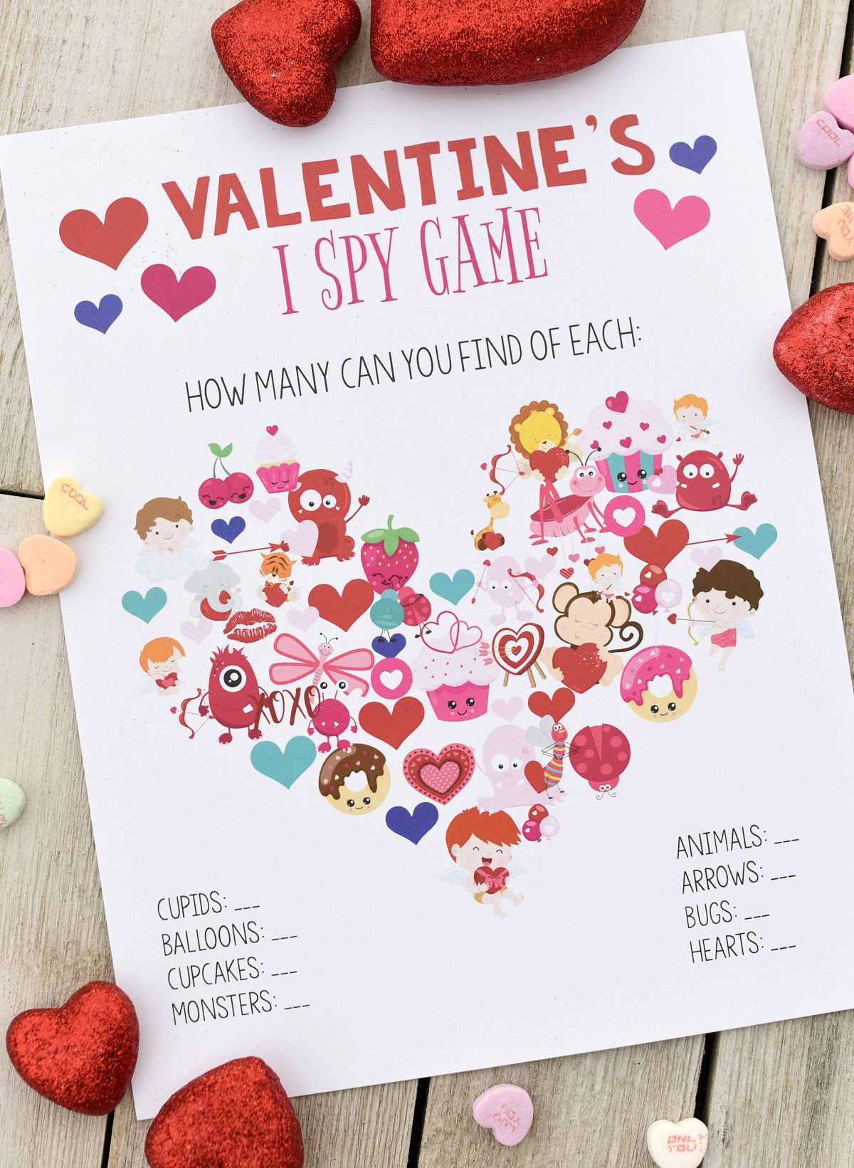 Valentines Day Activities For Kids
 Fun Valentine Games to Print & Play – Fun Squared