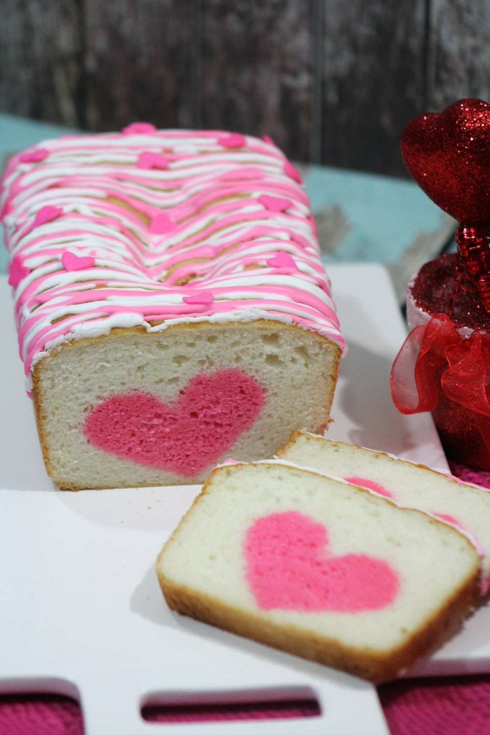 Valentines Day Cake Recipes
 Vanilla Strawberry Loaf Heart Cake Recipe Perfect For