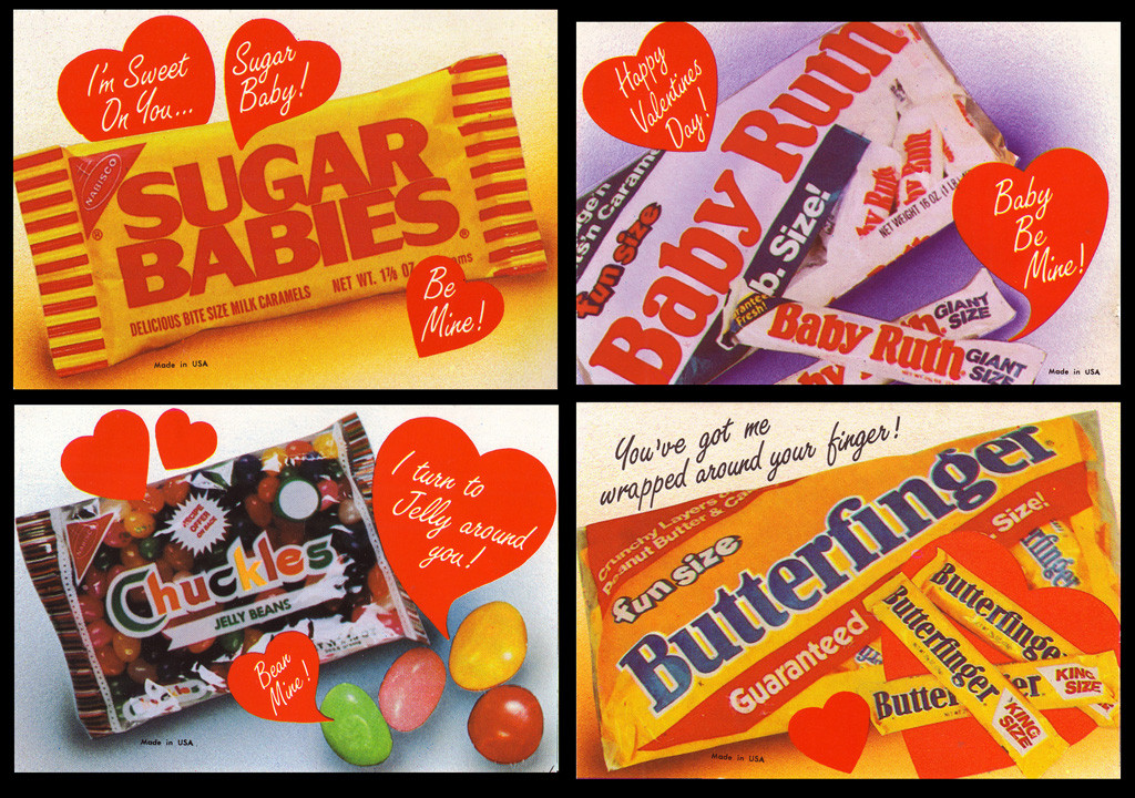 Valentines Day Candy Cards
 Happy Valentine’s Day – CollectingCandy style
