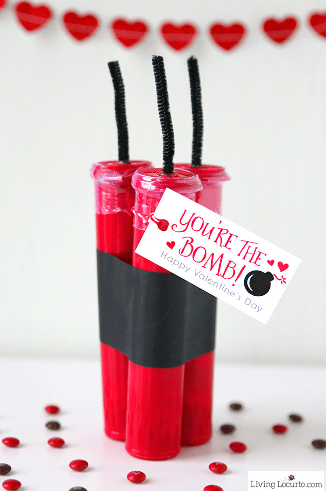 Valentines Day Candy Gift Ideas
 You’re The Bomb DIY Valentine s Day Candy Craft