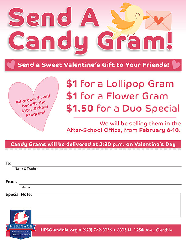 Valentines Day Candy Gram
 Candy Grams for Valentine s Day