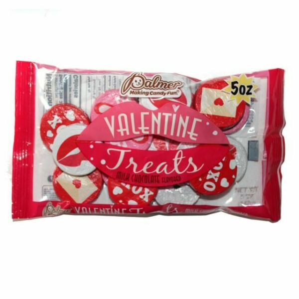 Valentines Day Candy Sale
 Palmer 5 Oz Bag Valentine Treats Milk Chocolate Flavored