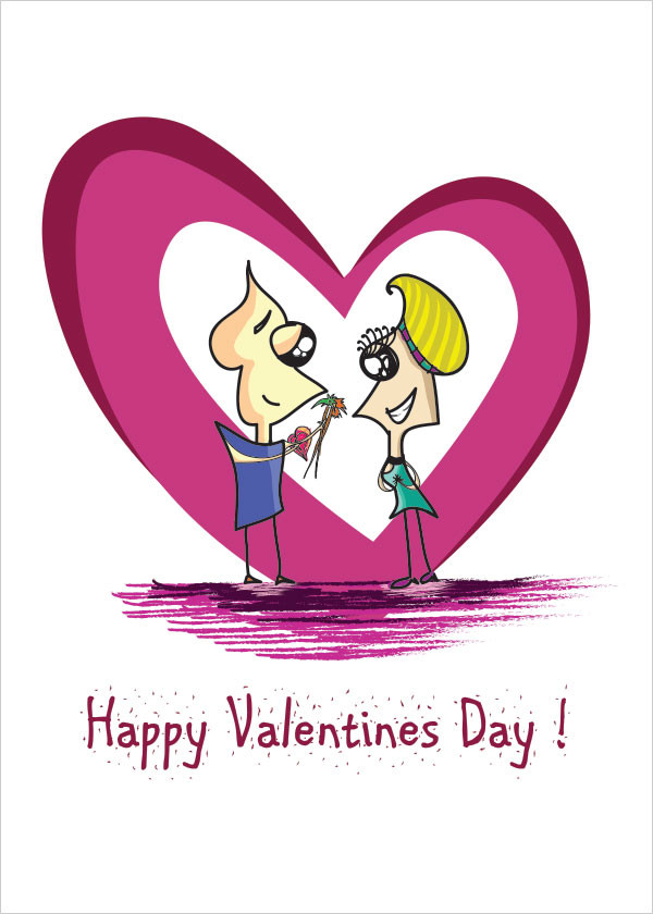 Valentines Day Card Design
 3 Free Happy Valentine’s Day Card Designs & Vector