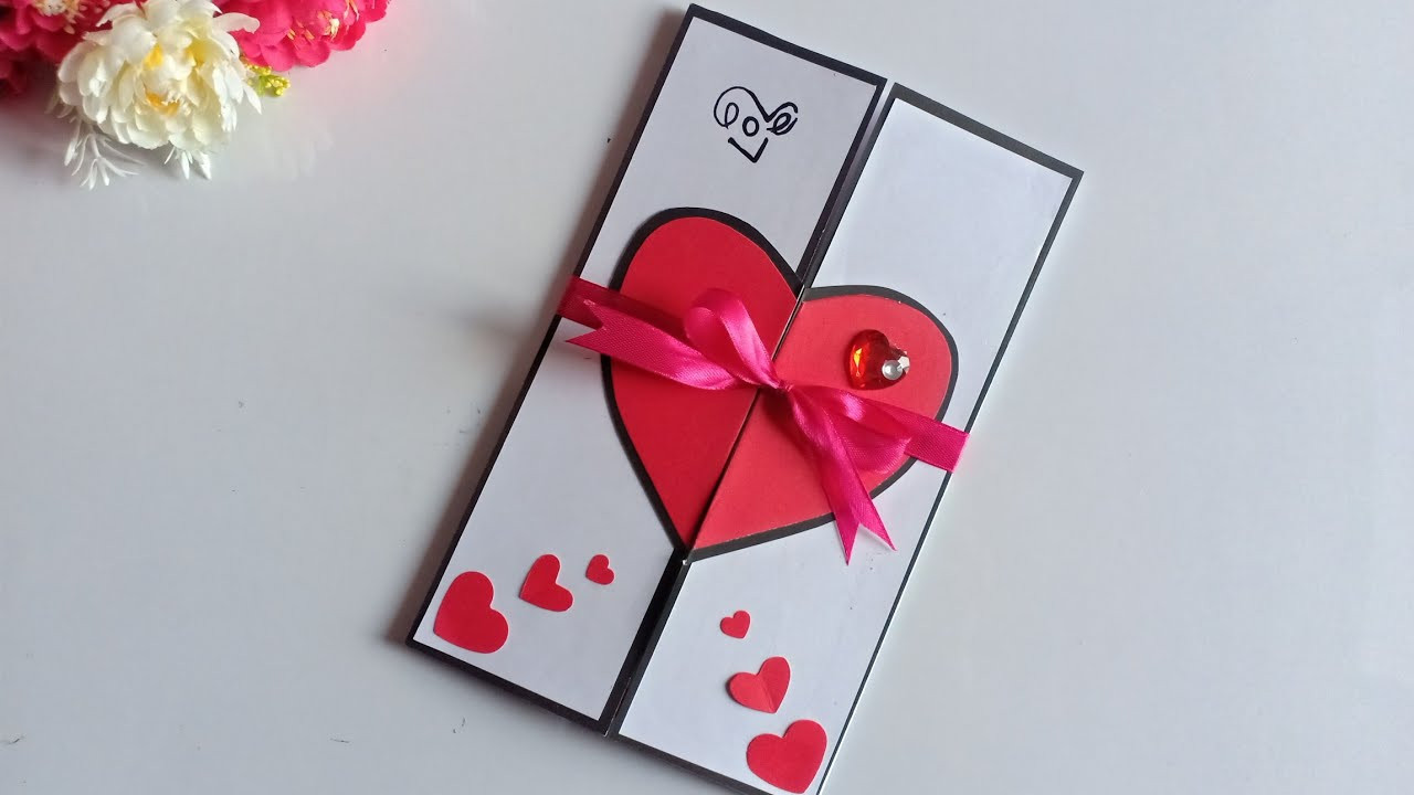 Valentines Day Card Design
 DIY Amazing Greeting Card Design for Valentine s Day