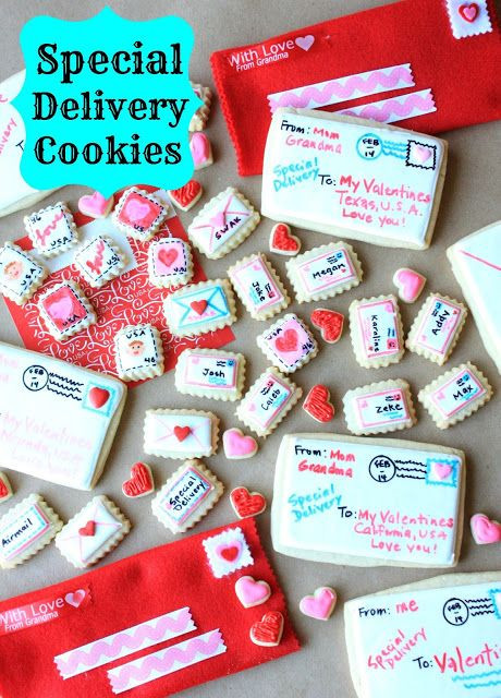 Valentines Day Cookies Delivery
 Special Delivery Cookies