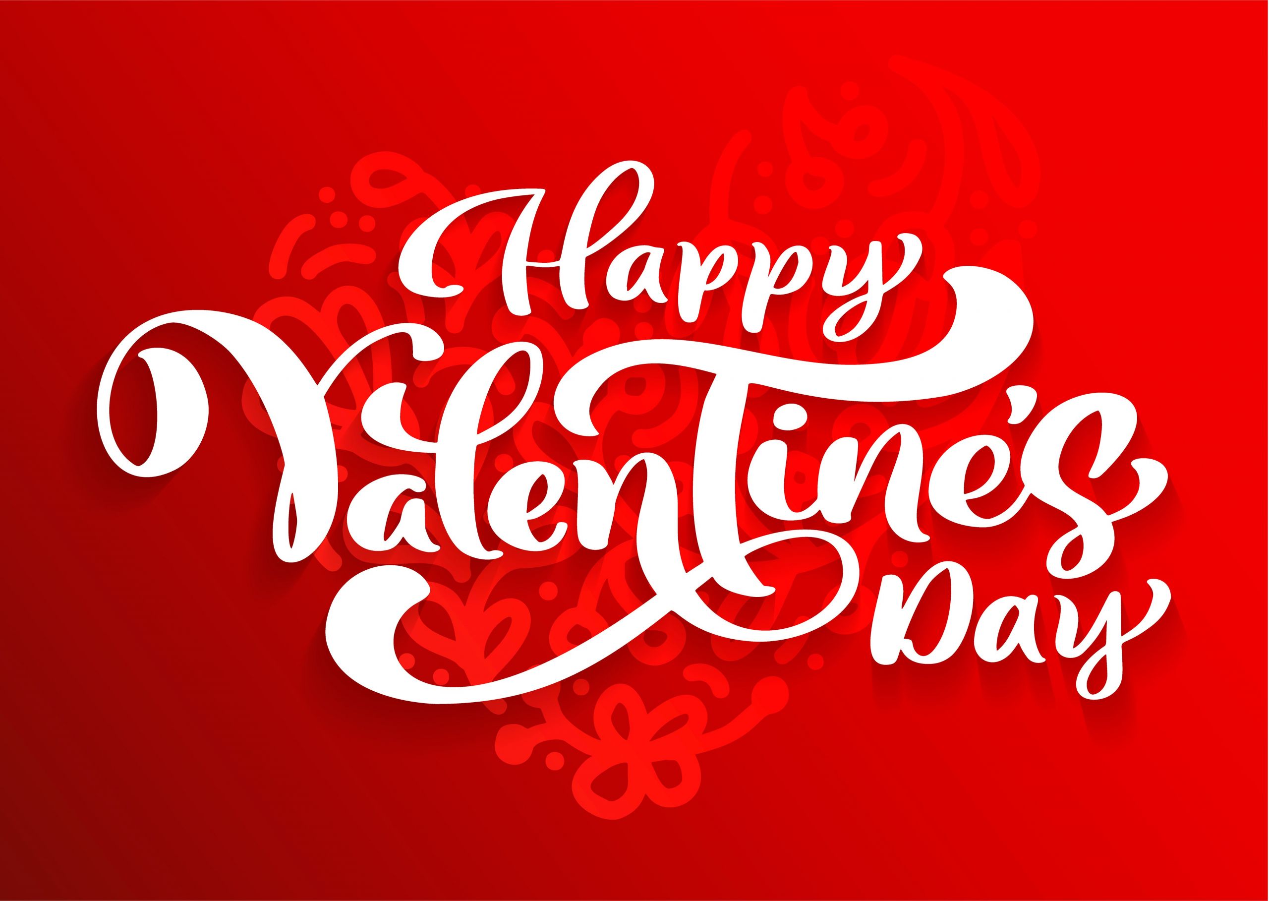 Valentines Day Design Beautiful Happy Valentines Day Typography Vector Design for Greeting