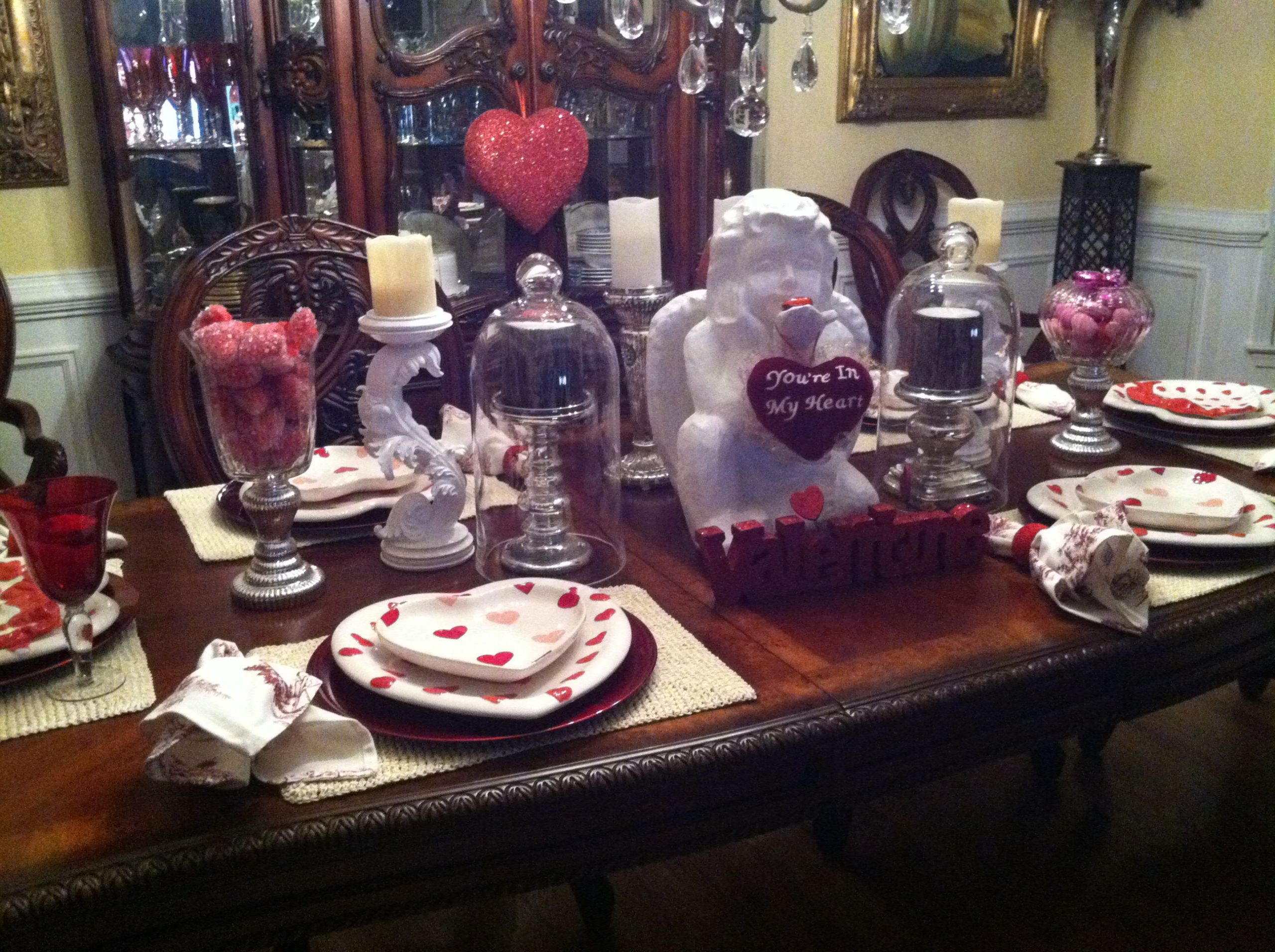 Valentines Day Dinner Restaurant
 Valentines Day Dining Room Table Decor Mommy Blogs