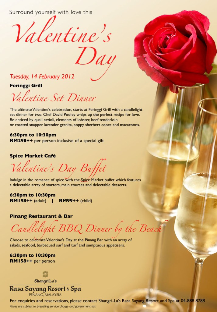 Valentines Day Dinner Specials
 Private Beach dinner at Valentine s Day Golden Sand