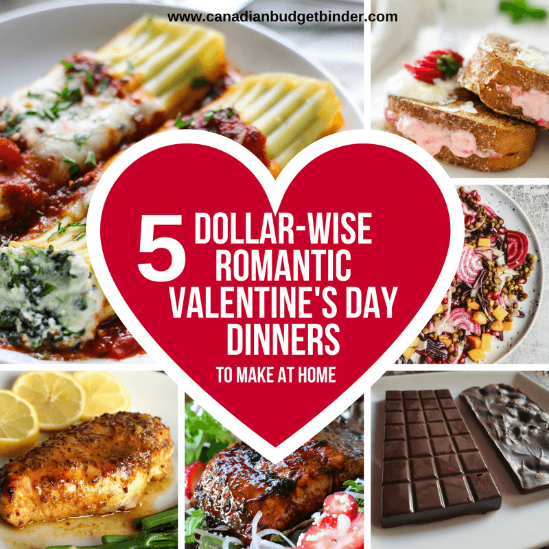 Valentines Day Dinners
 5 Dollar Wise Romantic Valentine s Day Dinner Ideas The