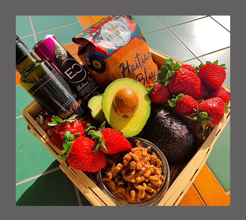 Valentines Day Food Gifts
 Heart Healthy Valentine s Gift Basket Berry Good Food