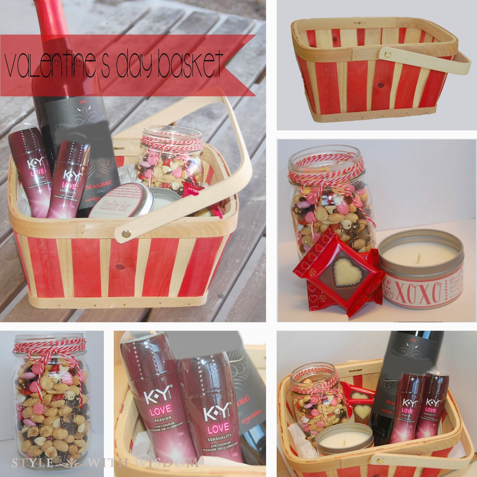 Valentines Day Gift Baskets
 Style with Wisdom The Perfect Valentine s Day Gift Basket