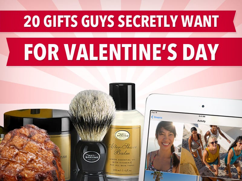 Valentines Day Gift Ideas For Men
 20 Gifts Guys Secretly Want For Valentine s Day