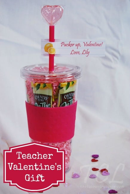 Valentines Day Gift Ideas Teachers
 Teacher Valentine s Day Gift Idea Drink Tumbler