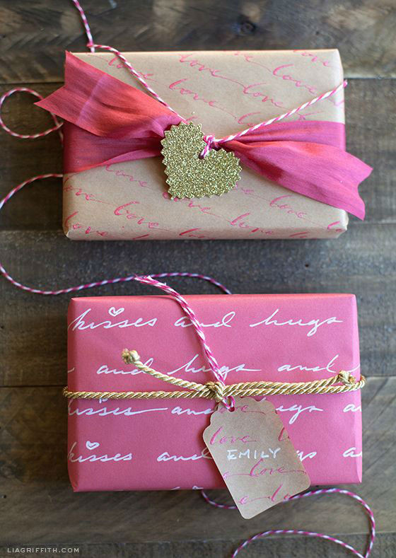 Valentines Day Gift Wrapping Ideas
 30 DIY Gift Wrapping Examples for Valentine s Day
