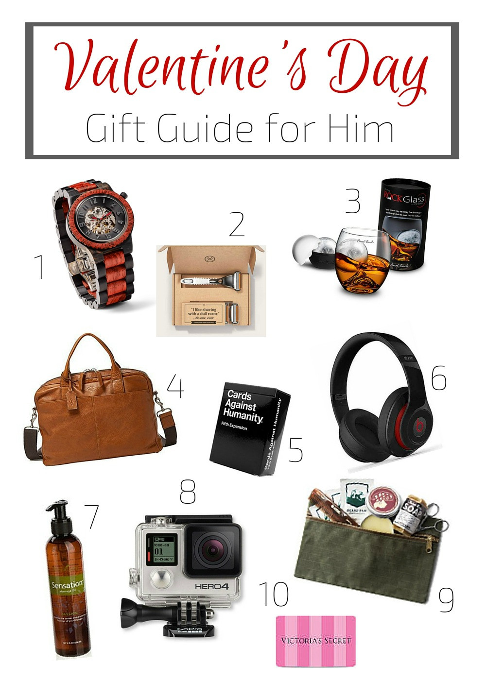 Valentines Day Gifts For Him 2016
 Valentine’s Day Gift Guide for Him