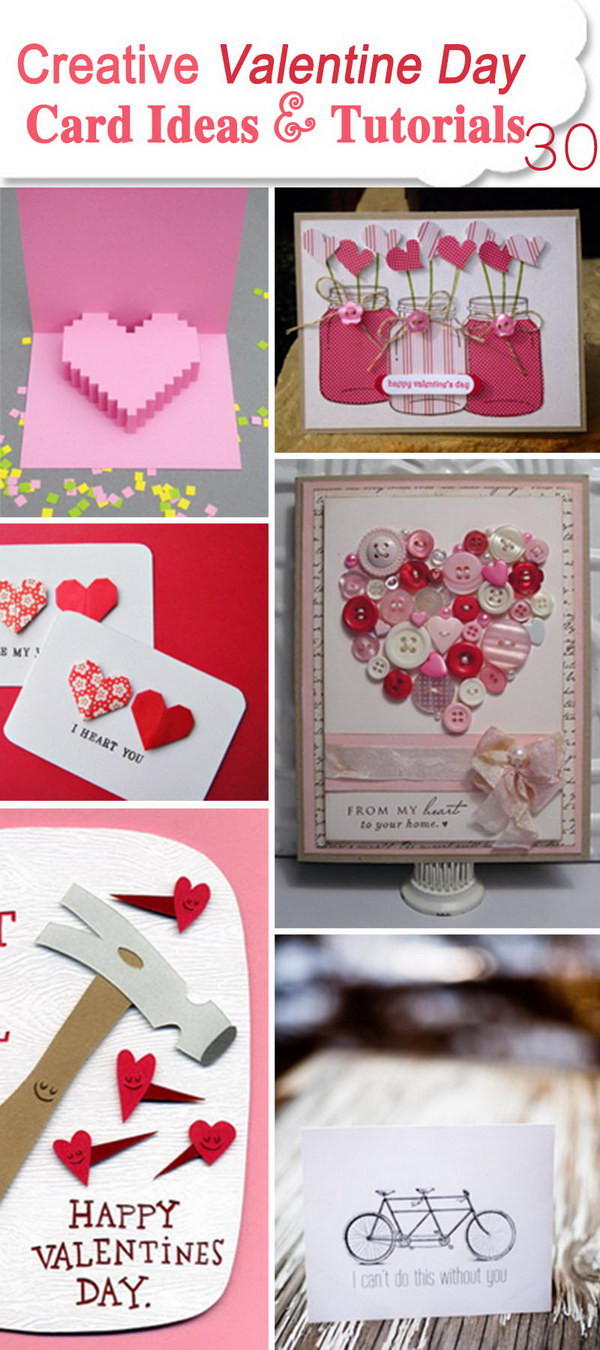Valentines Day Ideas 2016
 30 Creative Valentine Day Card Ideas & Tutorials Hative