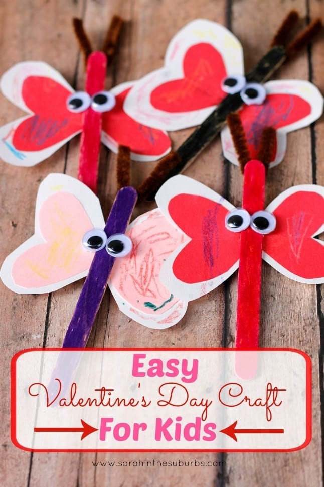 Valentines Day Ideas For Kids
 Love Bug Valentine s Day Craft for Kids Sarah in the Suburbs