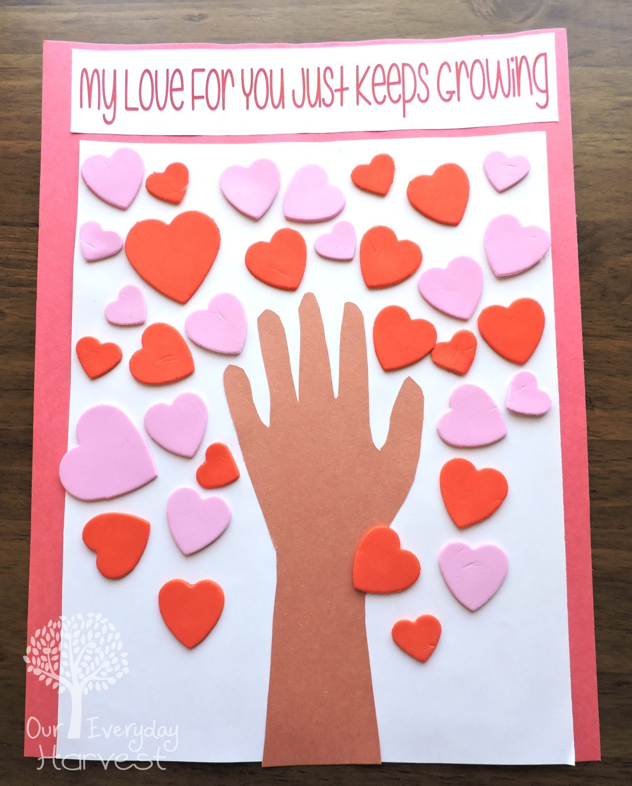 Valentines Day Ideas For Preschool
 Valentine s Day Heart Tree Preschool Craft