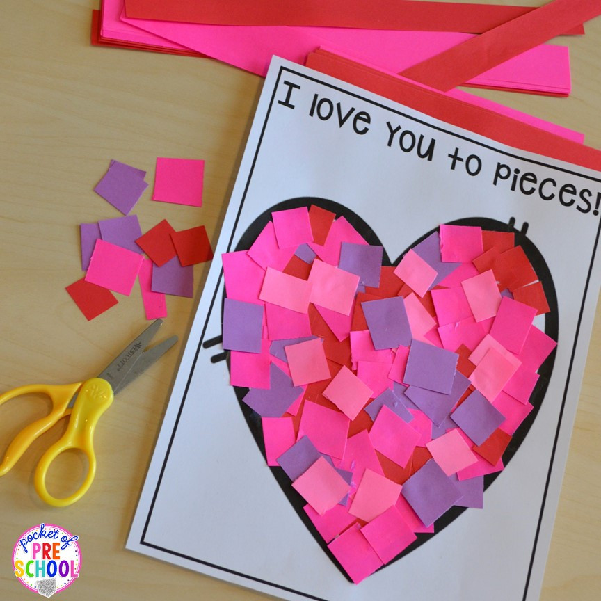 Valentines Day Ideas For Preschool
 Valentine s Day Themed Centers and Activities Pocket of