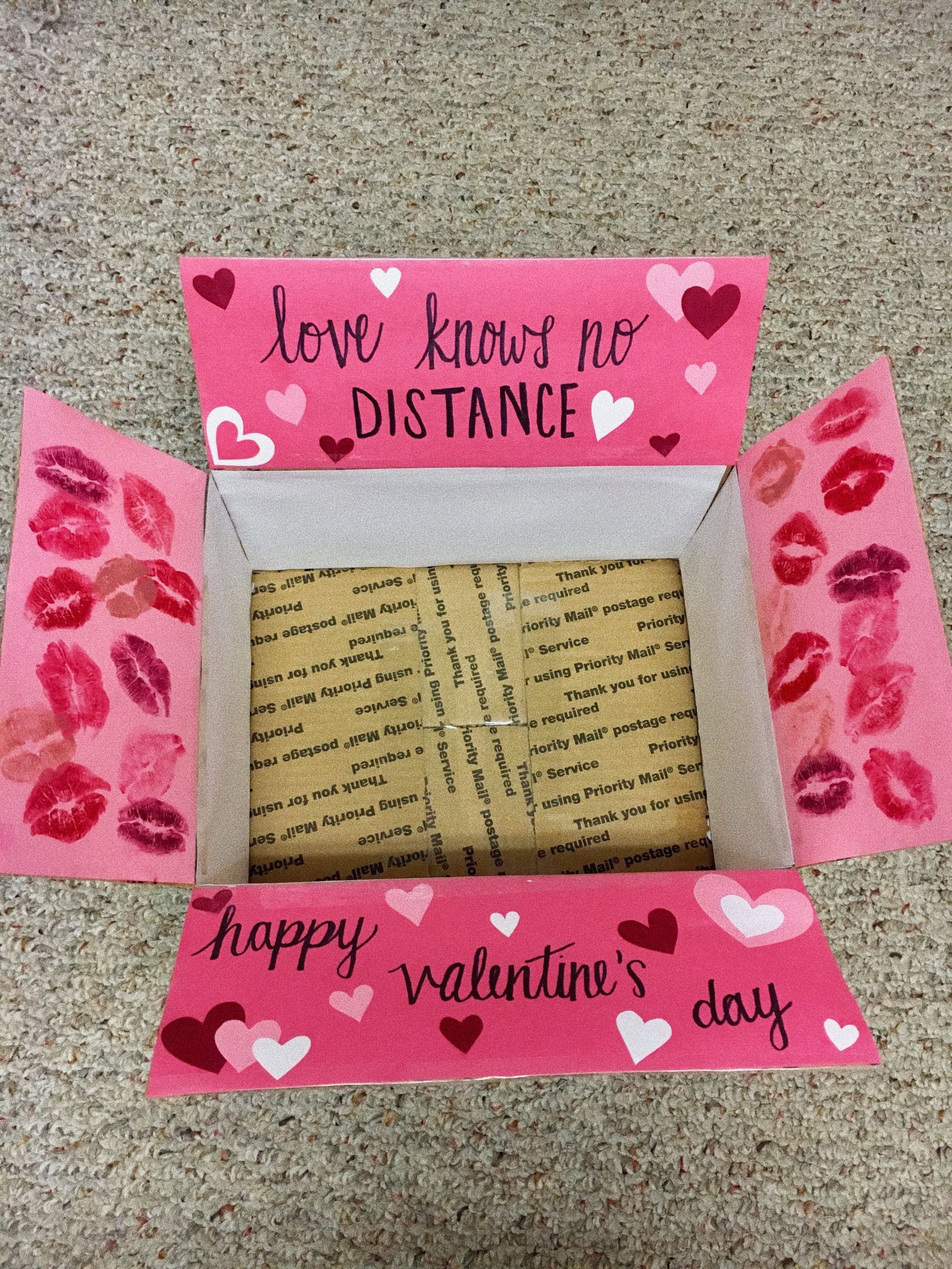 Valentines Day Long Distance Ideas
 Long distance valentine s day care box