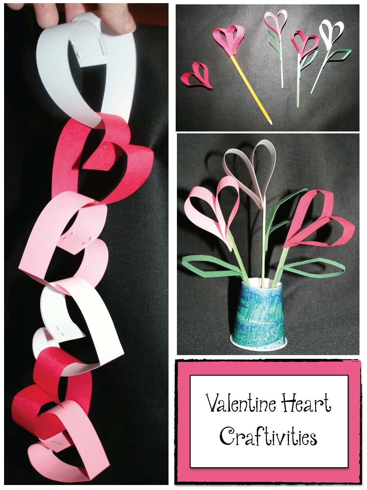 Valentines Day Paper Craft
 Valentine Crafts Classroom Freebies