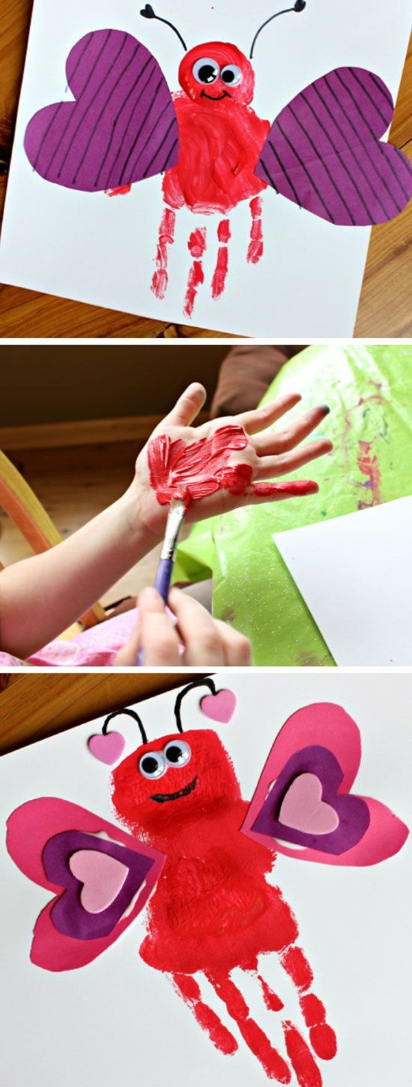 Valentines Day Toddler Craft
 40 Super Easy Valentines Day Crafts for Kids to Try