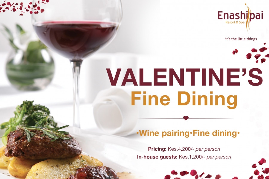 Valentines Dinner Restaurants
 Valentine s Fine Dining Enashipai Resort & Spa