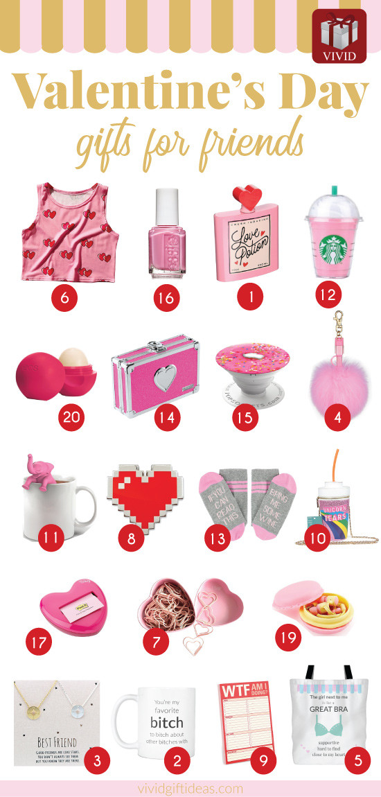 Valentines Gift Ideas For Friends
 This Valentine s Day Shower Your Best Friends with These