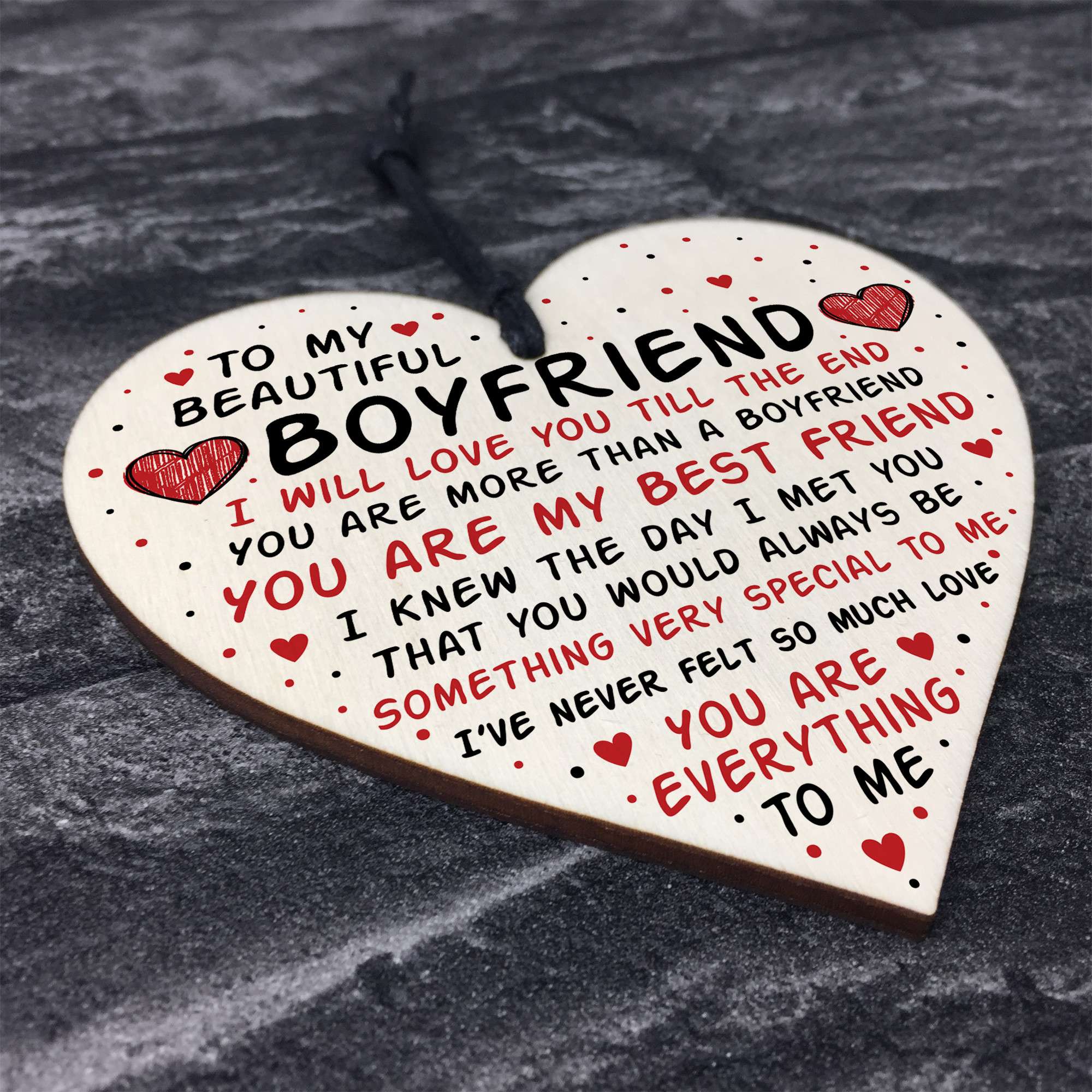 Valentines Gift Ideas For New Boyfriend
 Boyfriend Gifts Boyfriend Birthday Card Gift Boyfriend