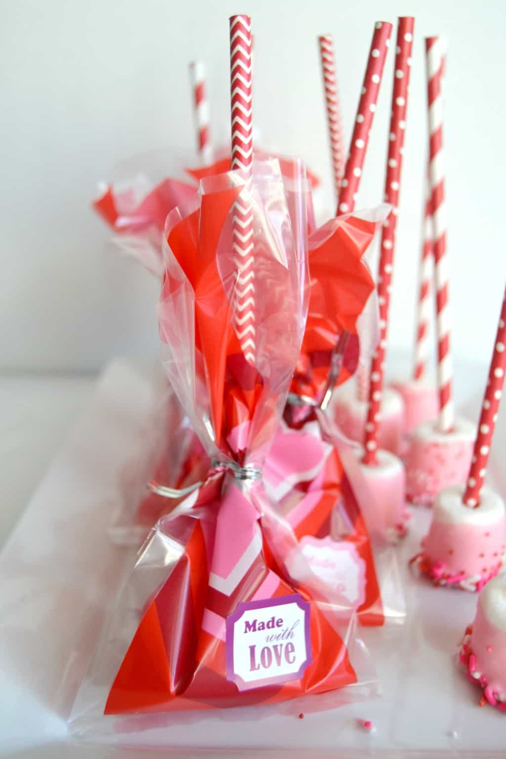 Valentines Homemade Gift Ideas
 Homemade Valentines Marshmallow Treat Gifts My Creative