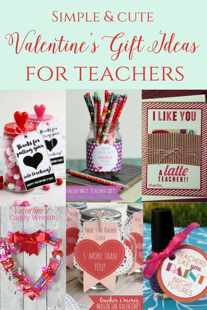 Valentines Teacher Gift Ideas
 Teacher Valentine s Gift Ideas Leah With Love