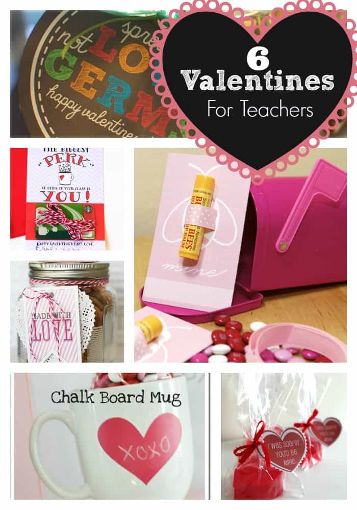 Valentines Teacher Gift Ideas
 6 Easy Valentines For Teachers