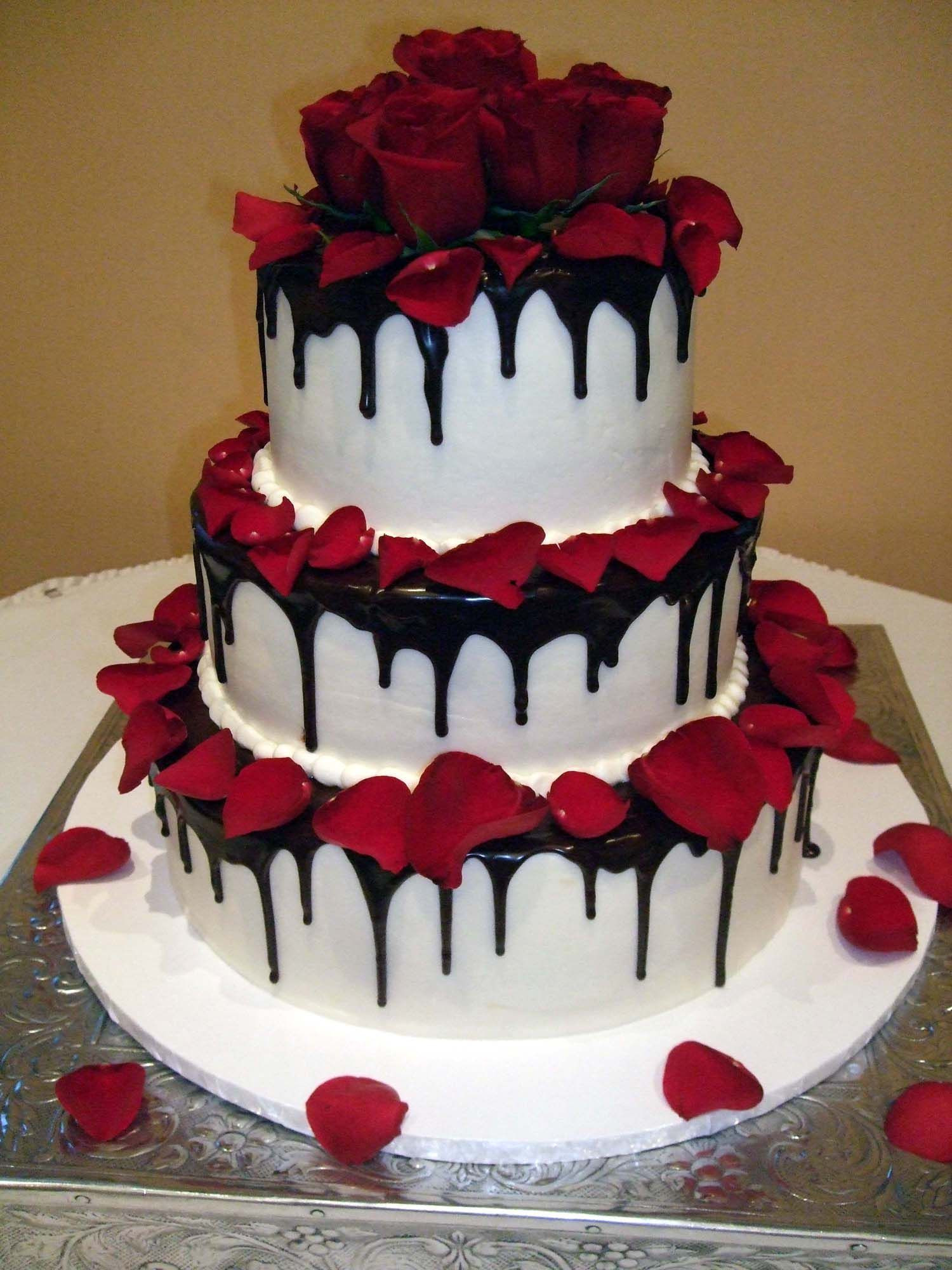 Valentines Wedding Cakes Beautiful Valentine S Day Wedding — Round Wedding Cakes