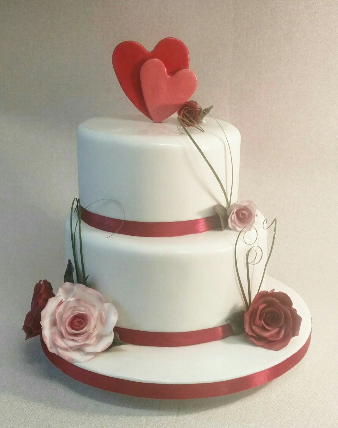 Valentines Wedding Cakes
 Valentine Wedding Cake