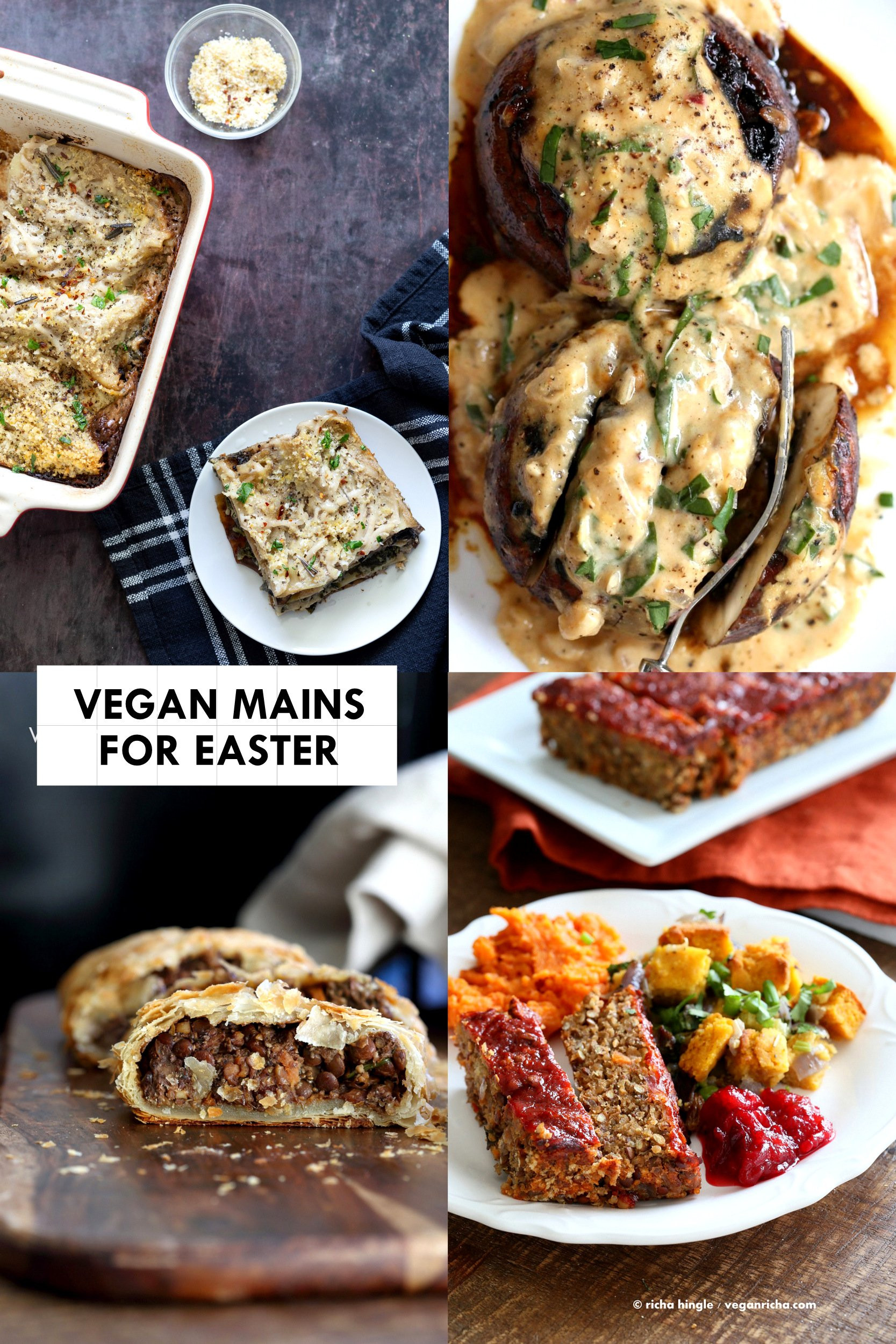 Vegetarian Recipes For Easter
 22 Vegan Easter Dinner Recipes Mains for Easter Vegan Richa