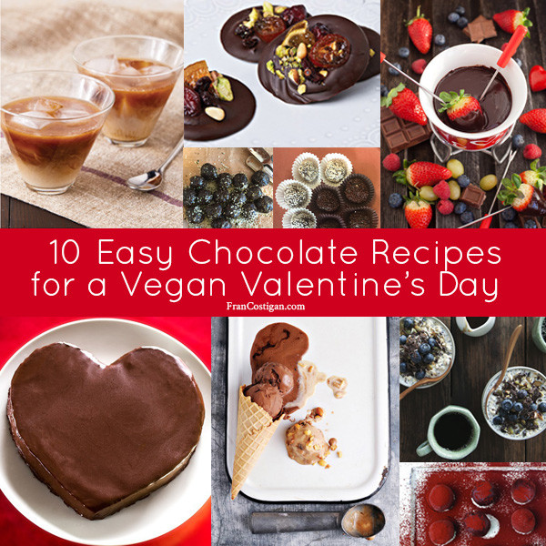 Vegetarian Valentine Day Recipes
 Easy Chocolate Recipes for a Vegan Valentine s Day – Fran