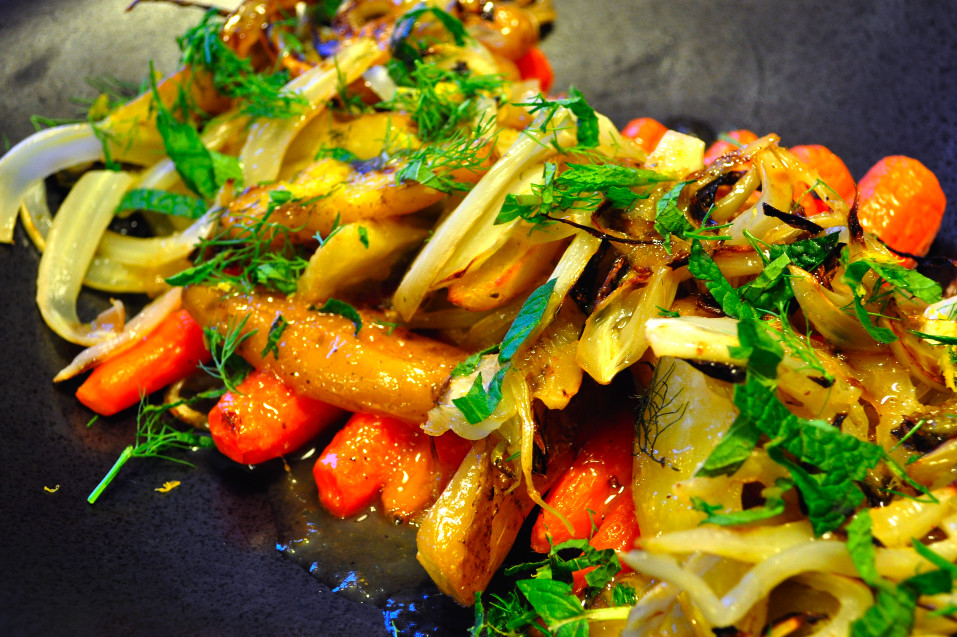 Veggies For Easter Dinner
 The ex Expatriate s Kitchen Caramelized Fennel and Root