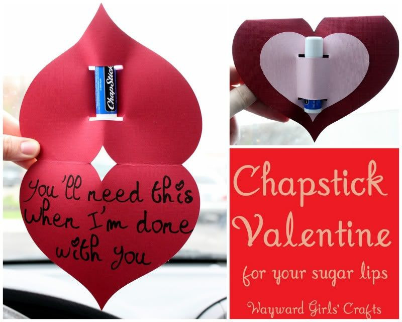 Will You Be My Valentine Gift Ideas
 Wayward Girls Crafts Will you be my valentine Cute DIY