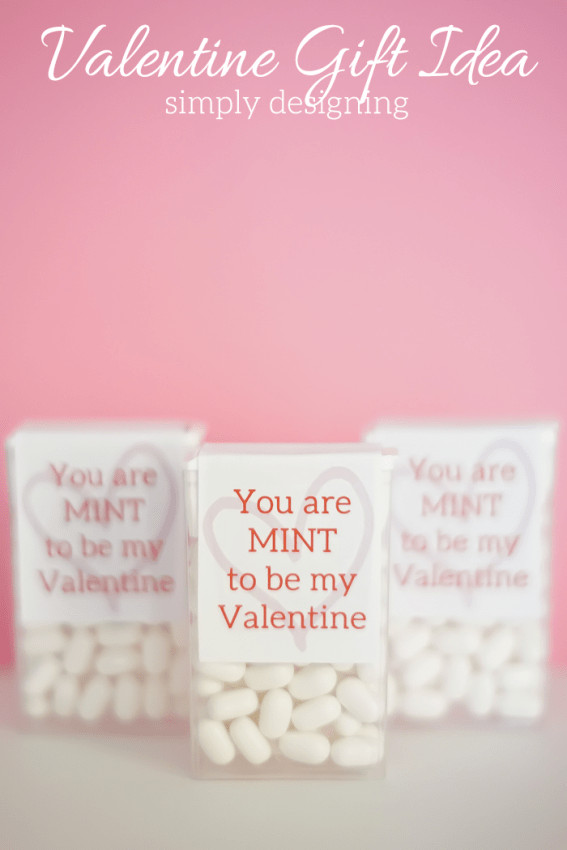 Will You Be My Valentine Gift Ideas
 You are MINT to be my Valentine Printable